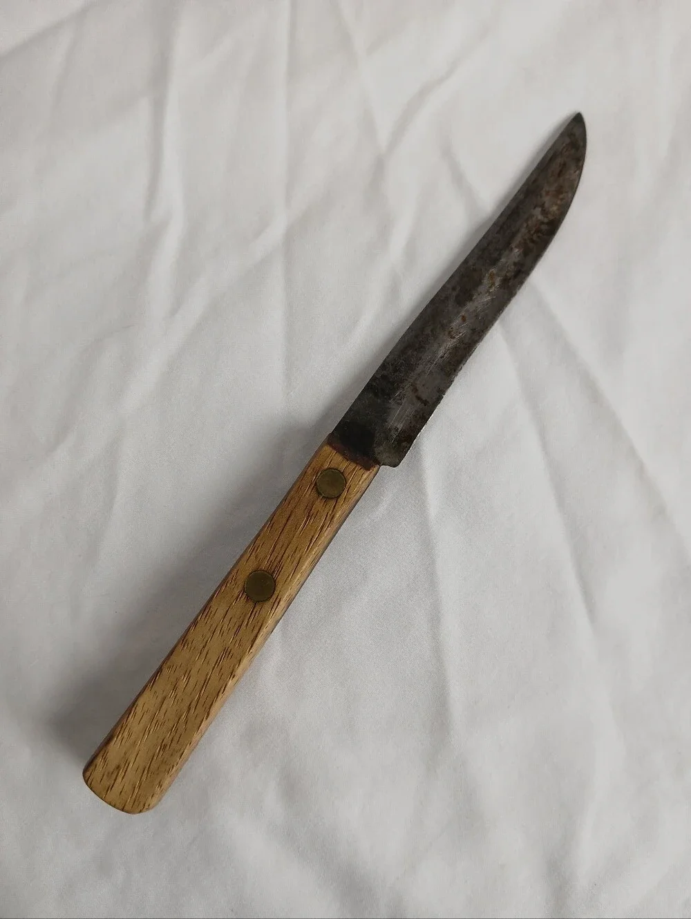 Vintage The Ontario Knife Co Old Hickory Tru-edge 4 inch Kitchen Utility Knife